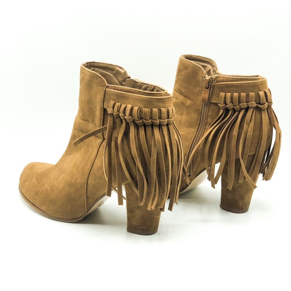 Fringe Ankle Boots